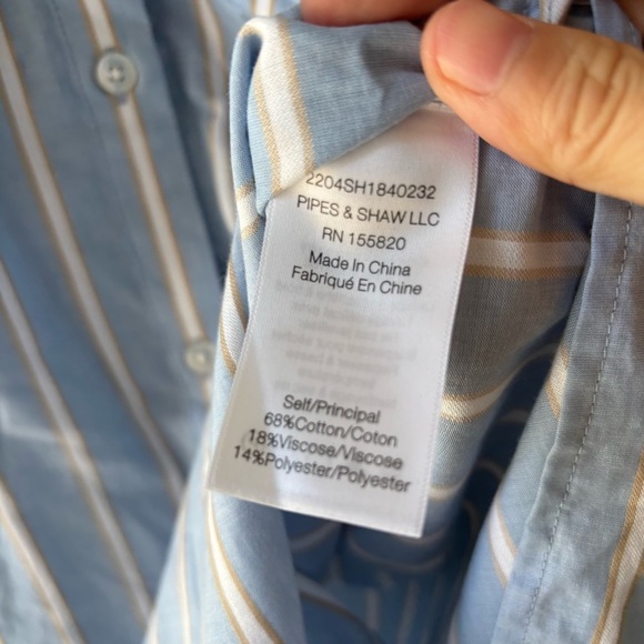 Veronica Beard CHELSEA STRIPED TUNIC NWT Sz 0‎ - Picture 8 of 9